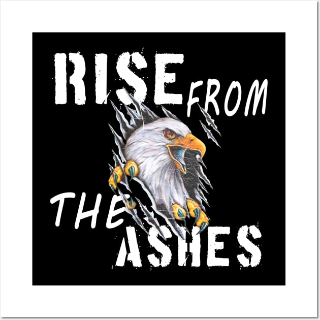 rise from the ashes Wall Art by artspot